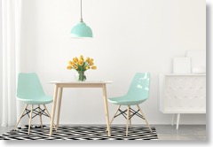 Esszimmer minimalistisch