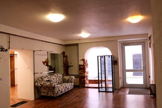 Ladenkonzept Second Hand Sitzecke nachher